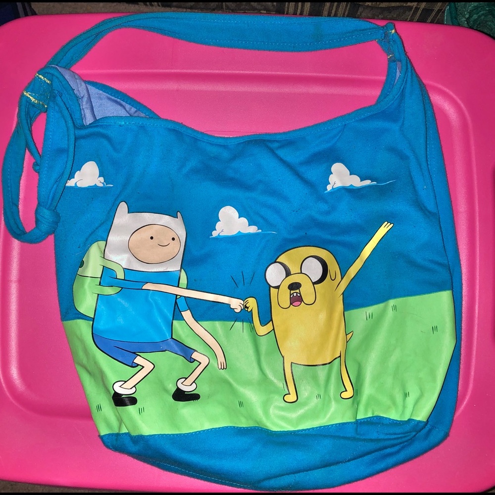 Adventure time hobo bag